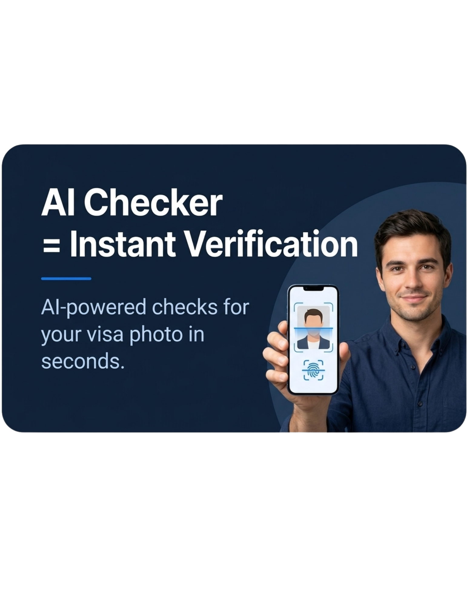 AI checker for instant visa photo verification