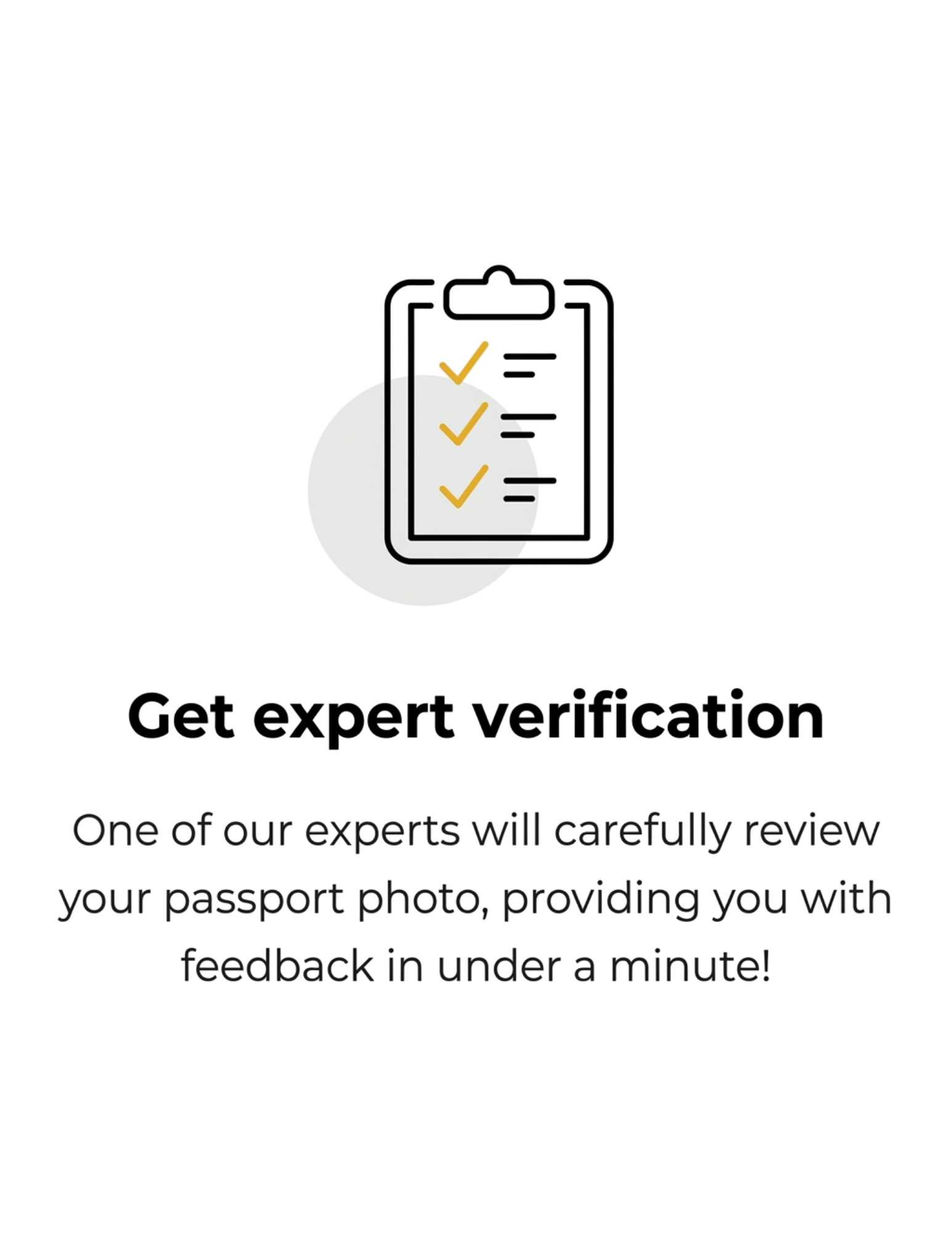 Get your photo verified